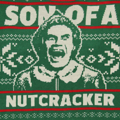 ELF Men's Buddy Son of a Nutcracker Ugly Christmas Knit Pullover Sweater