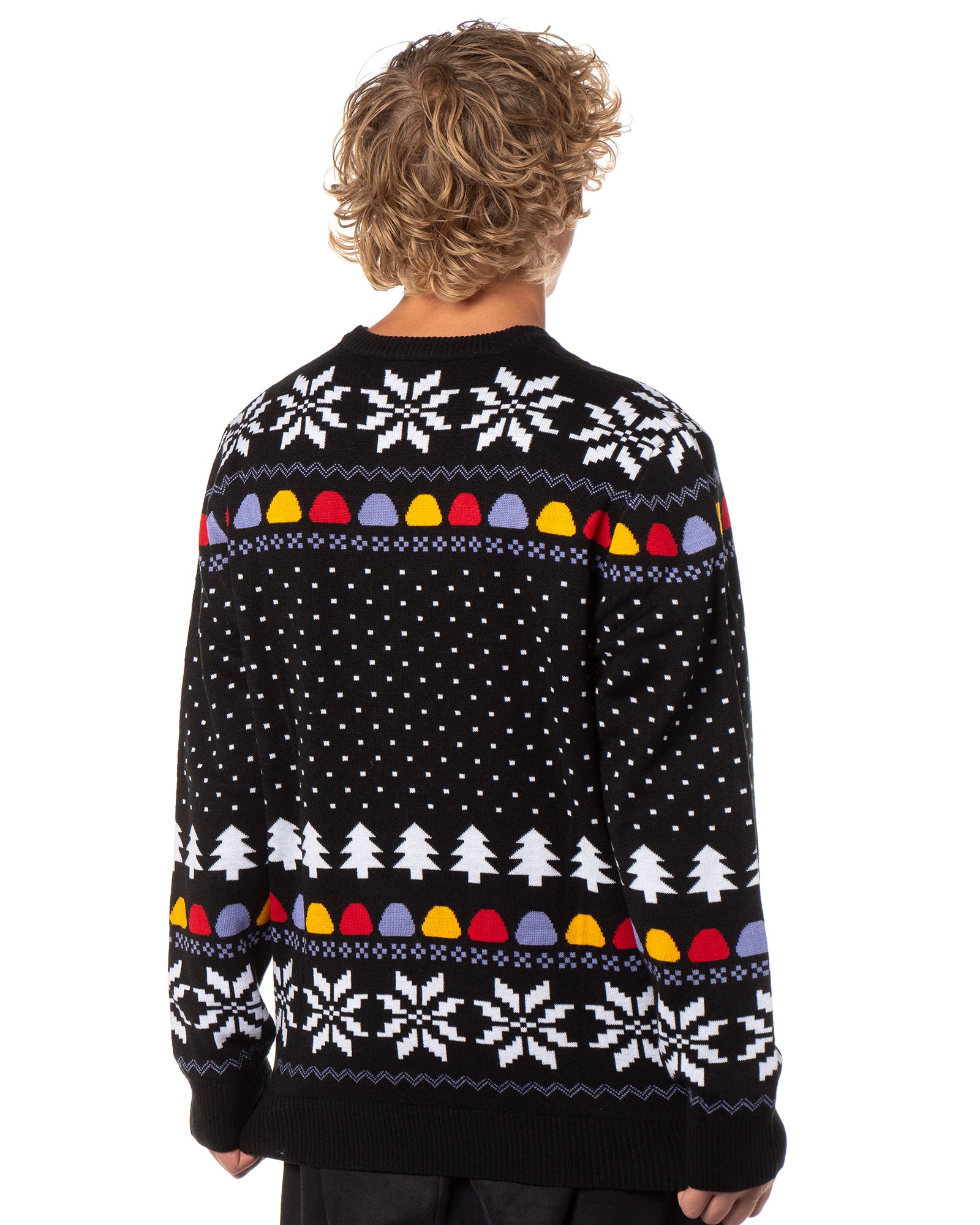 Shrek Men's Gingerbread Man Not My Gumdrop Buttons Ugly Sweater Knit Pullover