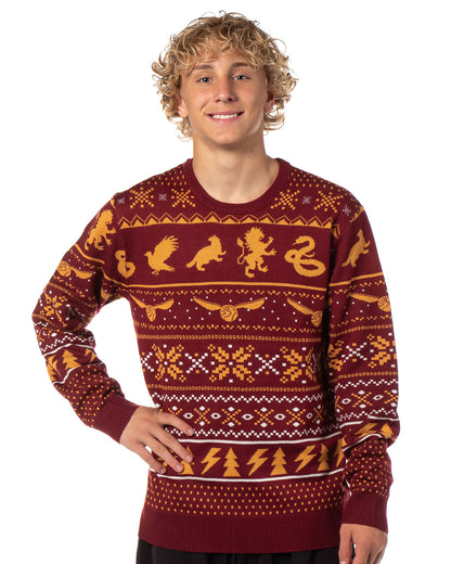 Men's Christmas Holiday Ugly Sweater Knit Pullover