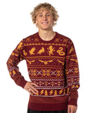 Bioworld Men's Christmas Holiday Ugly Sweater Knit Pullover