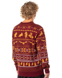 Bioworld Men's Christmas Holiday Ugly Sweater Knit Pullover