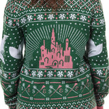 Wicked Adult Glinda and Elphaba Knit Ugly Sweater for Christmas