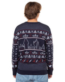 Harry Potter Adult Hogwarts Houses Knit Ugly Sweater for Christmas