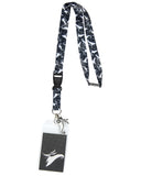 Nightmare Before Christmas ID Badge Holder Breakaway Lanyard w/ 2"  Zero Charm