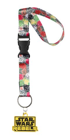 Star Wars: Rebels Wristlet Strap Lanyard For Keys Keychains And ID Holders