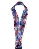 Marvel Captain America Wristlet Strap Lanyard for Keys with Keychain