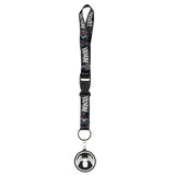 Marvel Venom Wrist Strap Lanyard for Keys with 2" Rubber Keychain