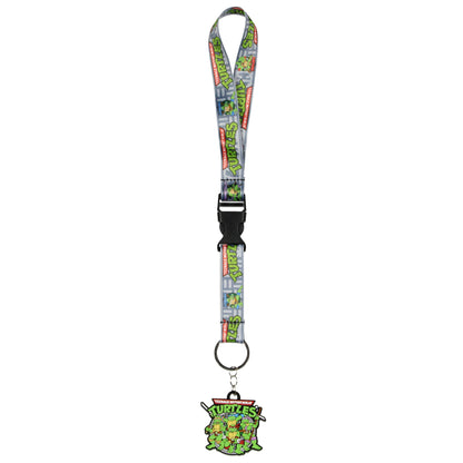 Teenage Mutant Ninja Turtles Cartoon Wrist Strap Lanyard for Keys