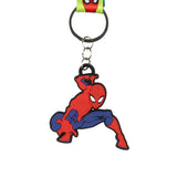 Marvel Spider-Man Many Faces Wrist Strap Lanyard for Keys with 2" Keychain