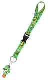 Super Mario Bros Yoshi Wrist Lanyard For Keys Keychain Wallet OSFM