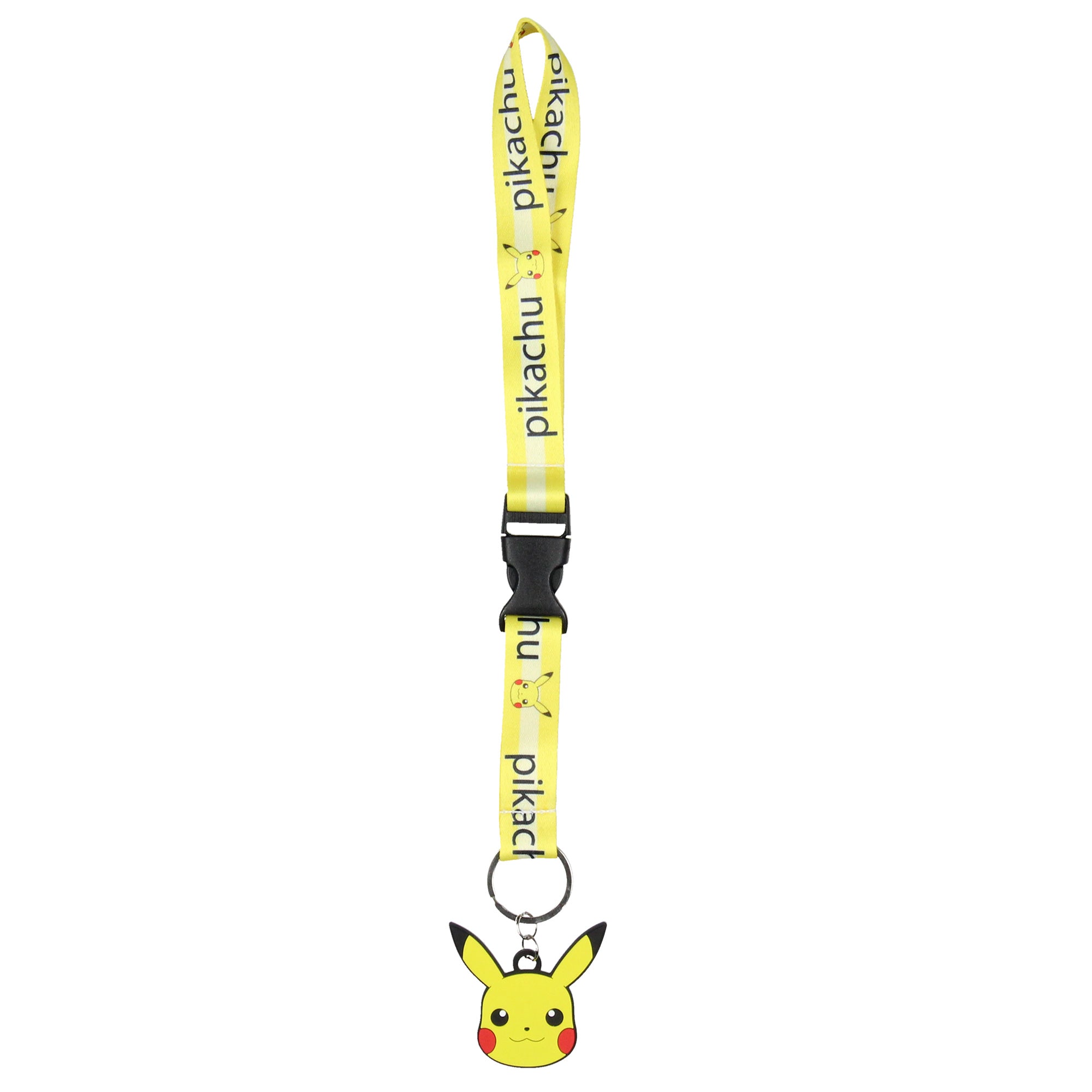 Pokemon Wrist Strap Lanyard for Keys Keychain Wallet OSFM with Charm