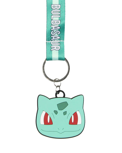 Pokemon Wrist Strap Lanyard for Keys Keychain Wallet OSFM with Charm