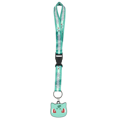 Pokemon Wrist Strap Lanyard for Keys Keychain Wallet OSFM with Charm