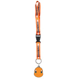 Pokemon Charmander Wrist Strap Lanyard For Keys Keychain Wallet OSFM