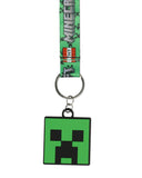 Minecraft Creeper Wrist Hand Lanyard For Keys Wallet