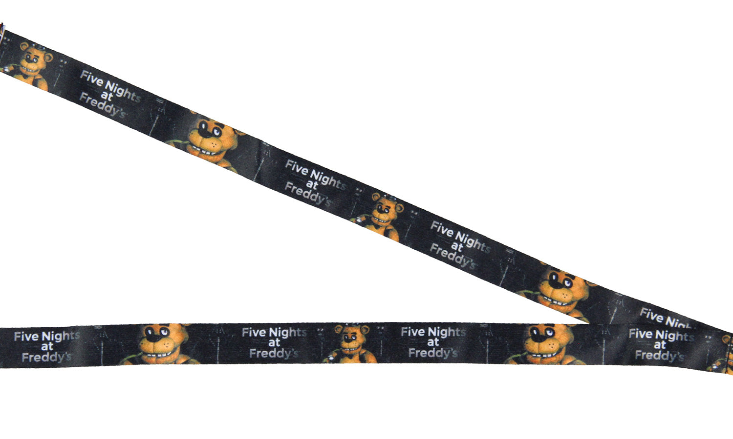Five Nights At Freddy's FNAF Reversible ID Lanyard Freddy Fazbear Rubber Pendant