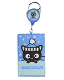 Sanrio Hello Kitty Chococat Retractable Lanyard for Keys Keychain ID Badge Holder