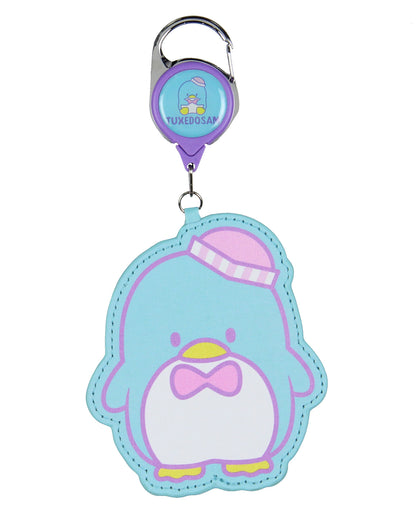 Sanrio Hello Kitty Tuxedo Sam Retractable Lanyard for Keys Keychain ID Badge Holder - Seven Times Six