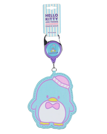 Sanrio Hello Kitty Tuxedo Sam Retractable Lanyard for Keys Keychain ID Badge Holder - Seven Times Six