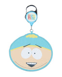 South Park Badge Reel Eric Cartman Head ID Holder Retractable Lanyard