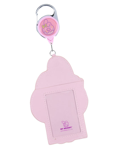 Sanrio Hello Kitty My Melody Retractable Reel Lanyard ID Badge Holder Keychain