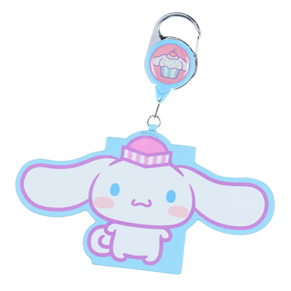Hello Kitty and Friends Snack Shop Cinnamoroll Retractable ID Badge Reel