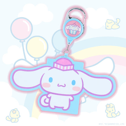 Hello Kitty and Friends Snack Shop Cinnamoroll Retractable ID Badge Reel