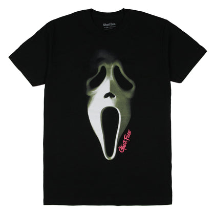 Horror Film Men's Ghostface Mask Disguise Graphic Print T-Shirt