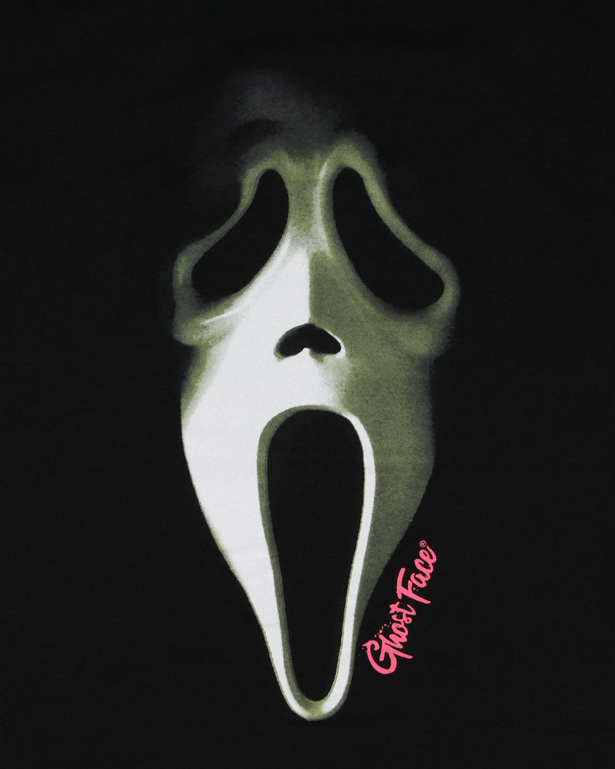 Horror Film Men's Ghostface Mask Disguise Graphic Print T-Shirt