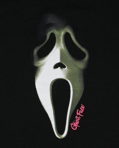 Horror Film Men's Ghostface Mask Disguise Graphic Print T-Shirt