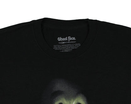 Horror Film Men's Ghostface Mask Disguise Graphic Print T-Shirt