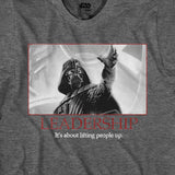 Star Wars Men's Inspirational Darth Vader Lifting People Up T-Shirt