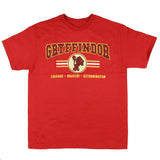 Harry Potter T-Shirt Boy's Gryffindor Lion Design Graphic Tee