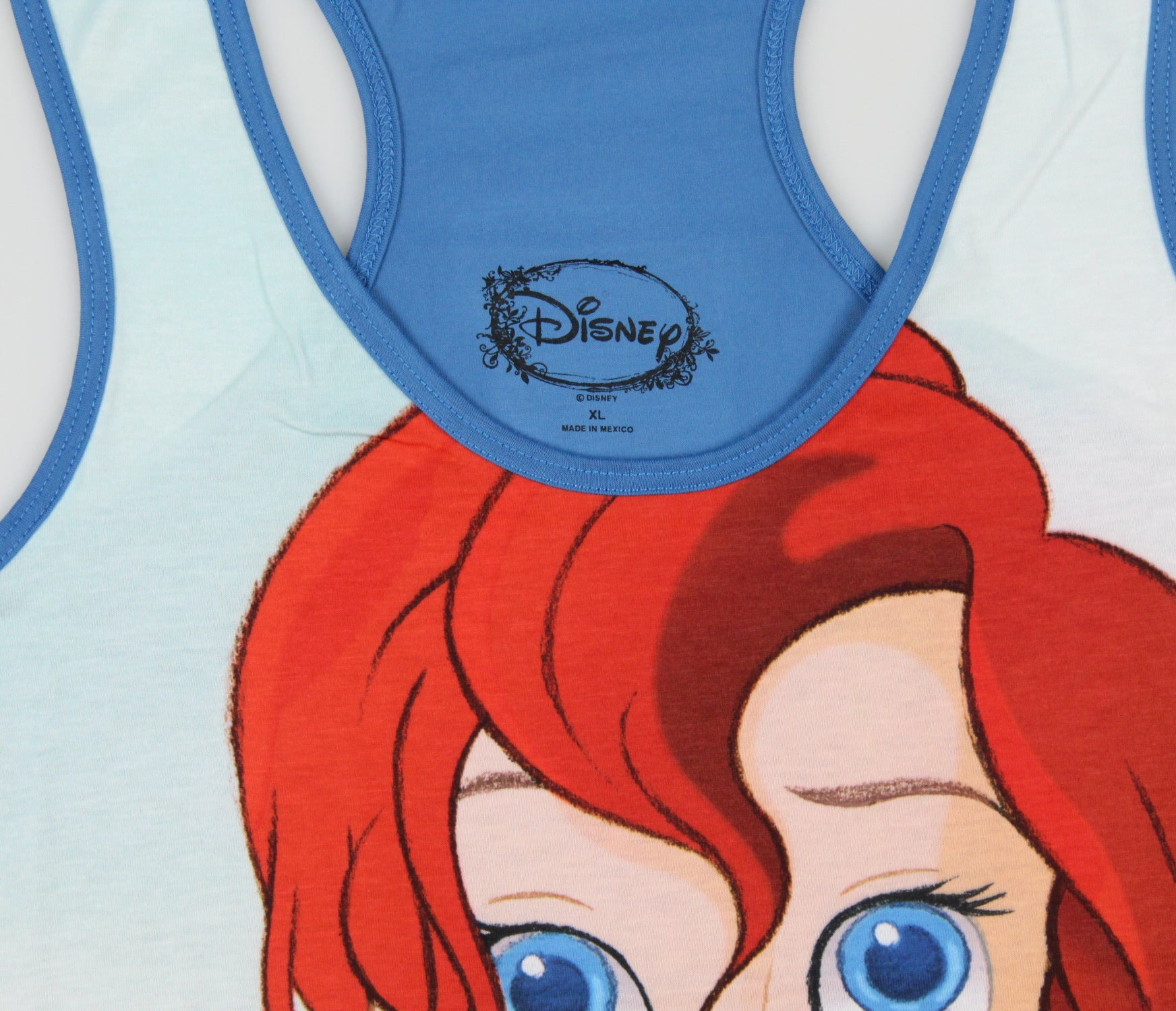 Disney The Little Mermaid Beautiful Ariel Racerback Tank Top