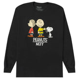 Peanuts Neff Men's Snoopy And Friends Adult Long Sleeve Graphic T-Shirt (L)