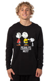 Peanuts Neff Men's Snoopy And Friends Adult Long Sleeve Graphic T-Shirt (L)