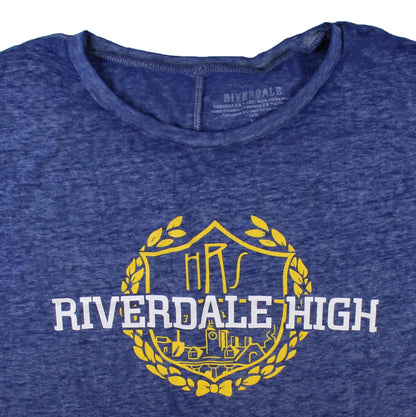 Riverdale Juniors High School Logo Burnout T-Shirt (X-Large) Adult