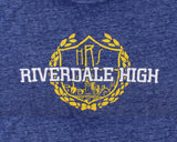 Riverdale Juniors High School Logo Burnout T-Shirt (X-Large) Adult