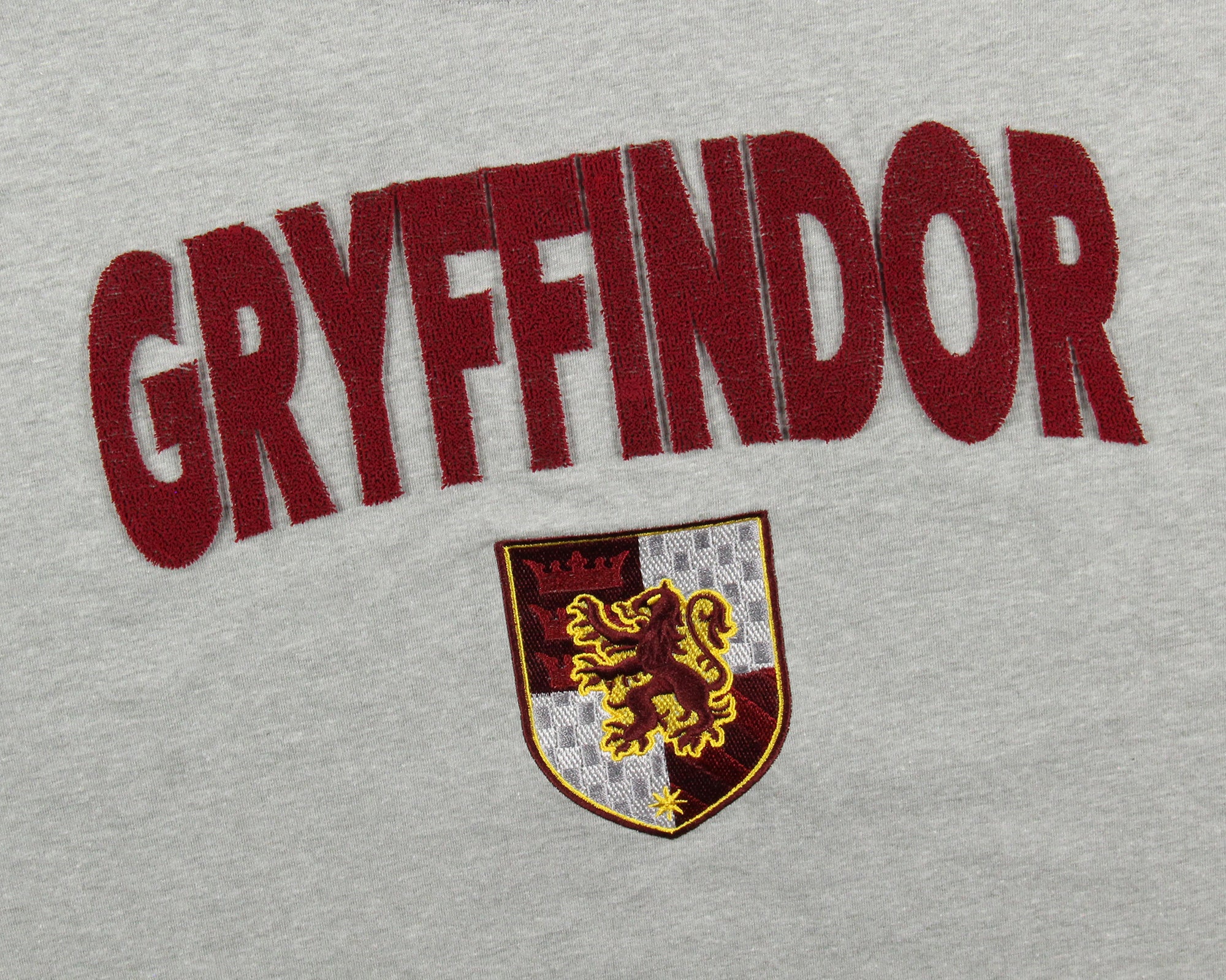 Harry Potter Houses Embroidered Varsity Jersey Pullover Long Sleeve Tops For Women - Gryffindor, Ravenclaw, Slytherin, Hufflepuff