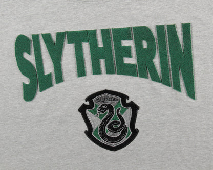 Harry Potter Houses Embroidered Varsity Jersey Pullover Long Sleeve Tops For Women - Gryffindor, Ravenclaw, Slytherin, Hufflepuff