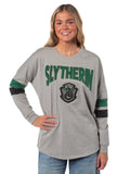 Harry Potter Women's Hogwarts Houses Varsity Jersey Long Sleeve T-Shirt