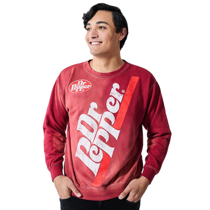 Dr. Pepper Sweatshirt Men's Long-Sleeve Pullover Sweater