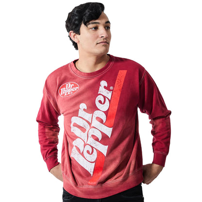 Dr. Pepper Sweatshirt Men's Long-Sleeve Pullover Sweater