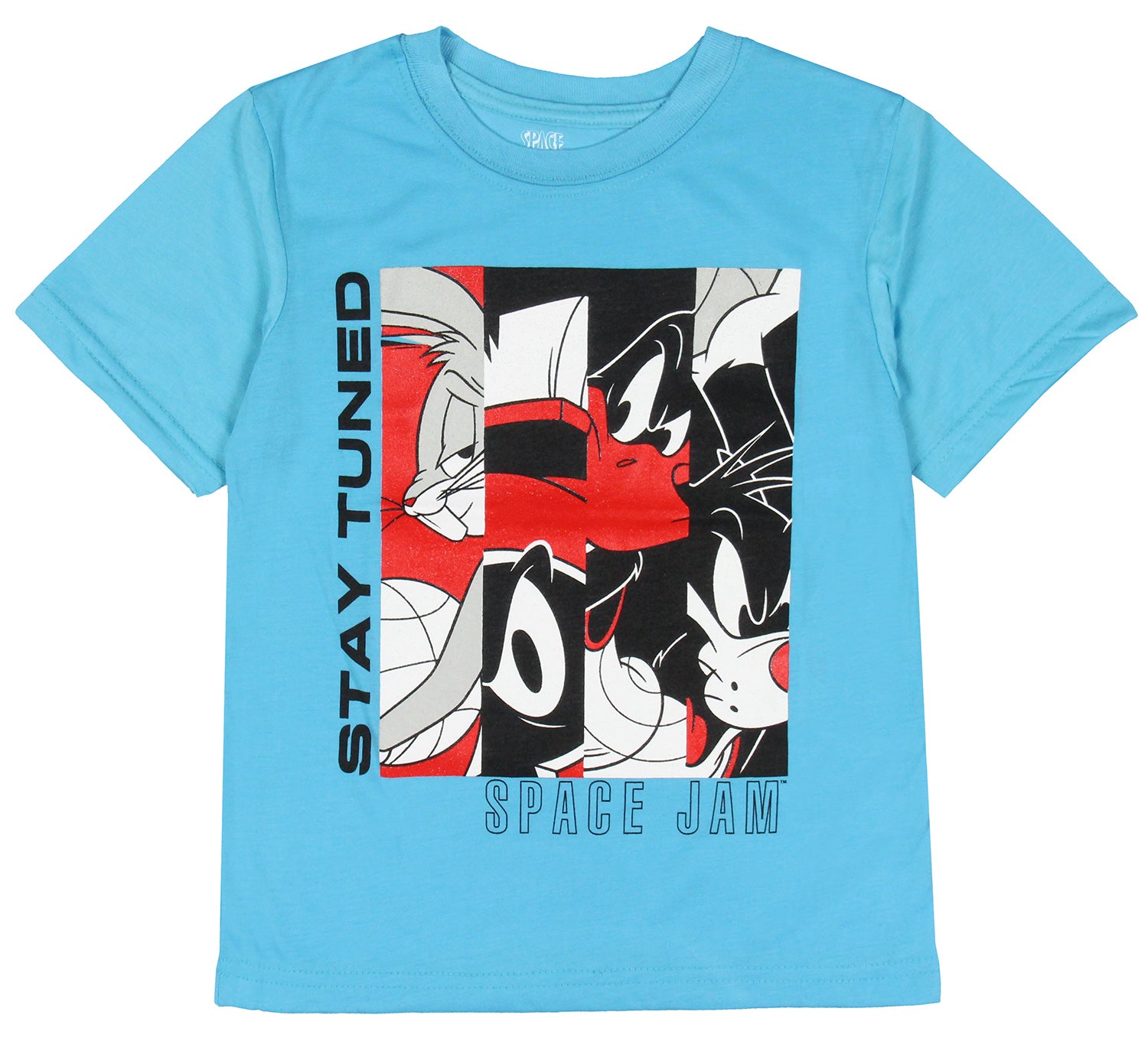 Looney Tunes Little Boy's Space Jam Stay Tuned Profile Portraits T-Shirt