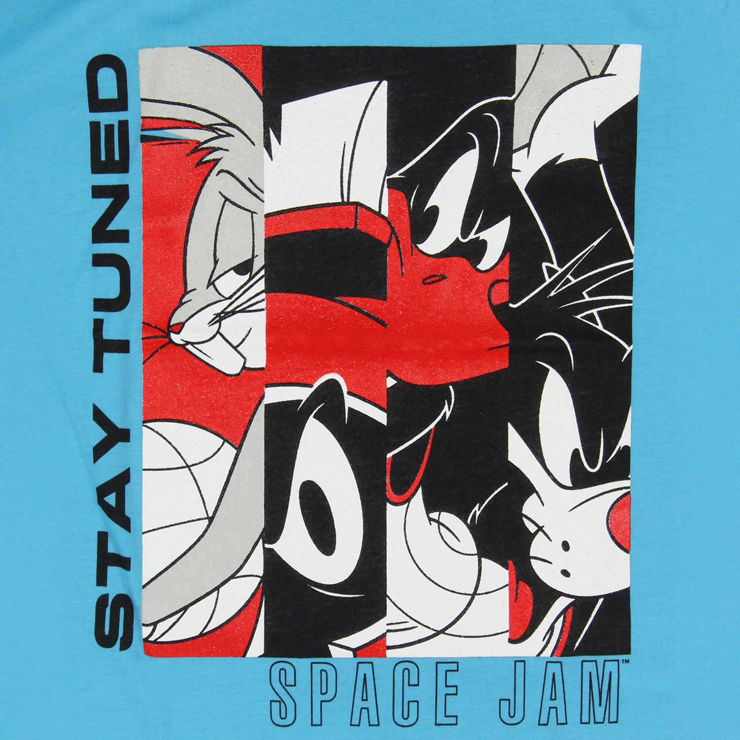 Looney Tunes Little Boy's Space Jam Stay Tuned Profile Portraits T-Shirt