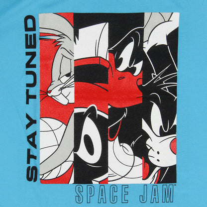 Looney Tunes Little Boy's Space Jam Stay Tuned Profile Portraits T-Shirt