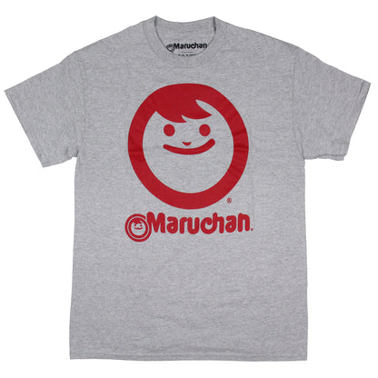 Maruchan Men's Ramen Noodle Happy Face Logo Design T-Shirt (Medium) Adult