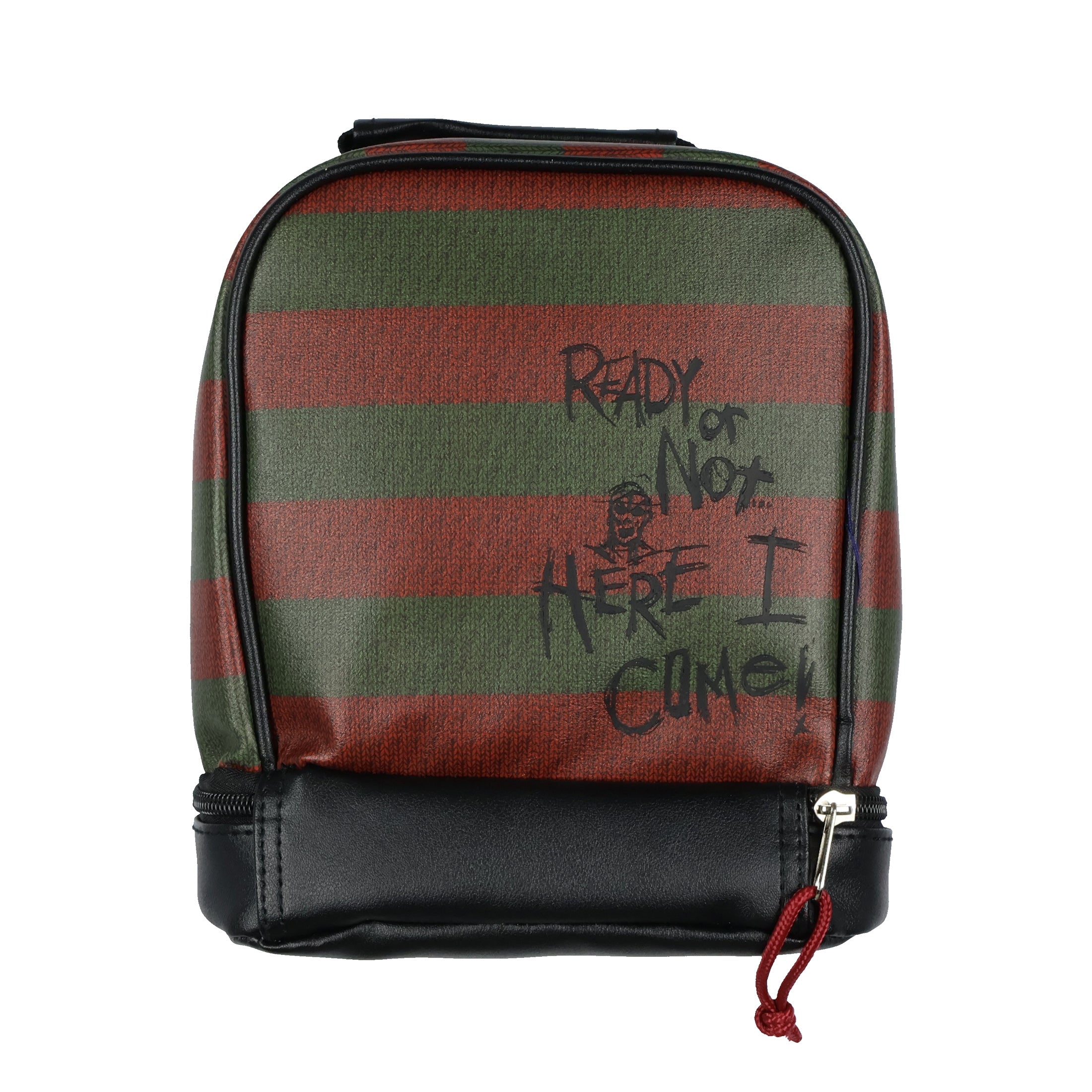 Nightmare on Elm Street Lunch Tote Freddy Krueger Slashes Lunch Bag 10" - Seven Times Six