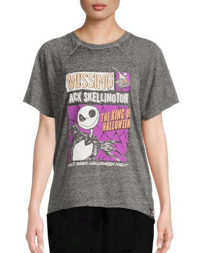 Disney Women's Nightmare Before Christmas King of Halloween Sleep Shirt (XS)