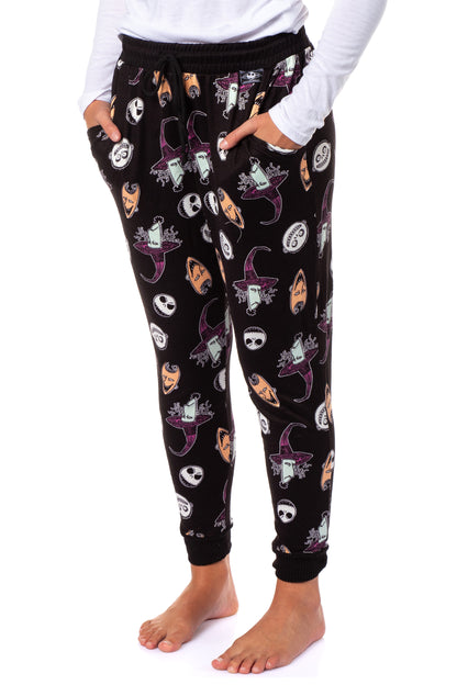 Disney Nightmare Before Christmas Women's Pajama Lounge Jogger Sleep Pants (XS)